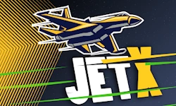 JetX crash game screen